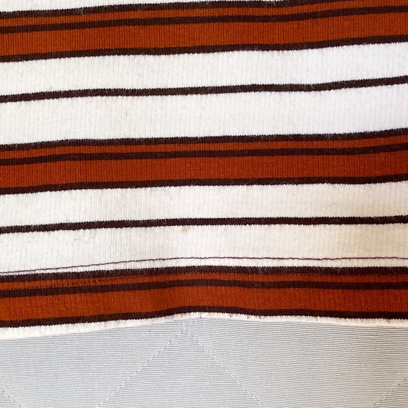 Vintage ESPRIT Striped Ringer Babydoll T-Shirt - 1990's - Size Large - Picture 5 of 5